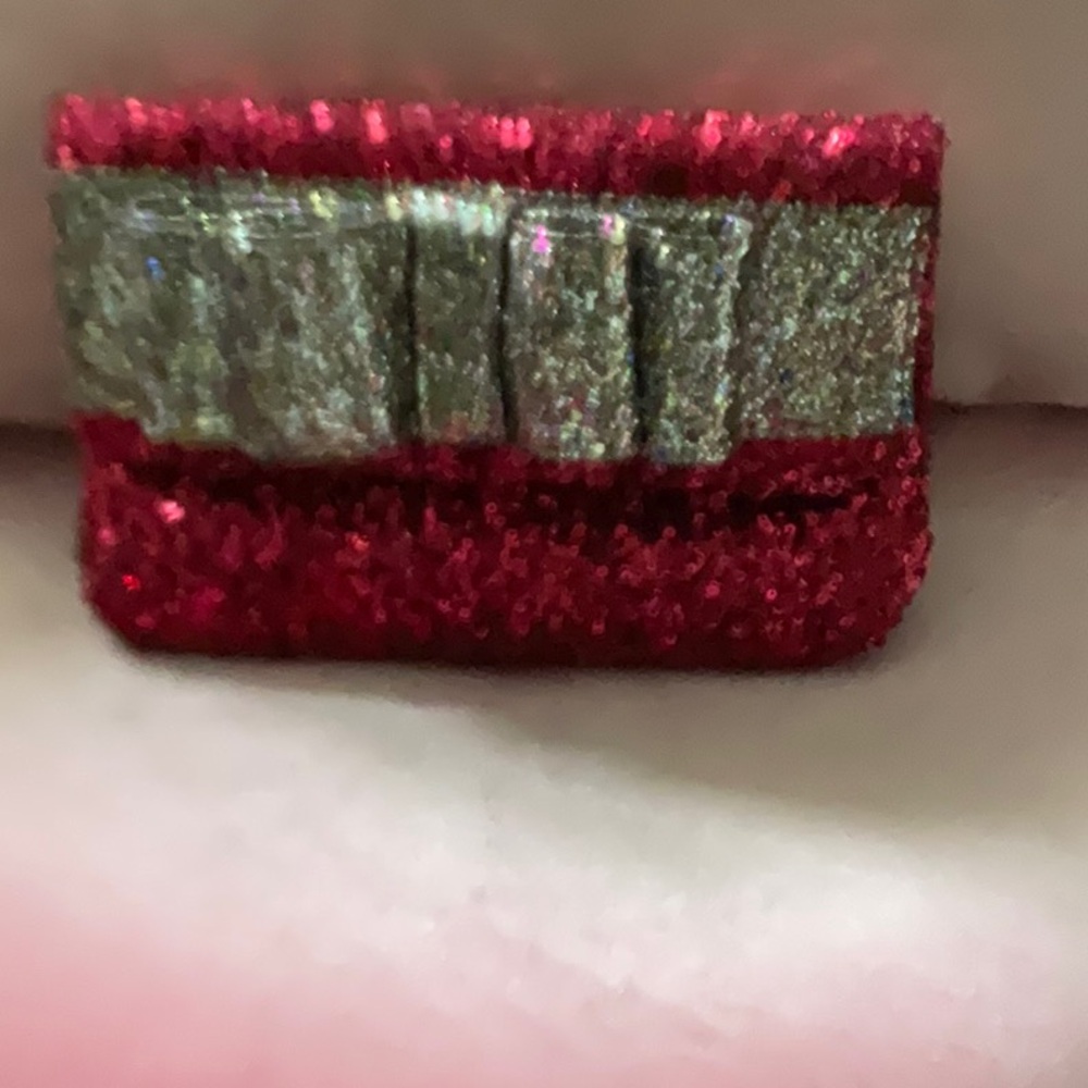 Deux Lux Pink Glitter Cluch